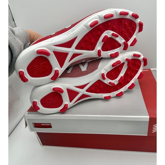 NEW New Balance 4040 PL4040R4 mens red baseball cleats shoes US 13 EU 47.5 - Picture 7 of 7